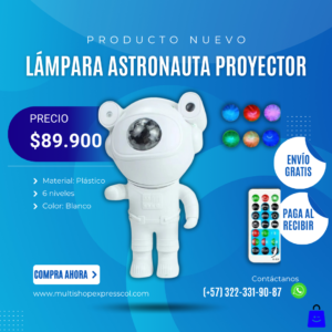 LAMPARA ASTRONAUTA