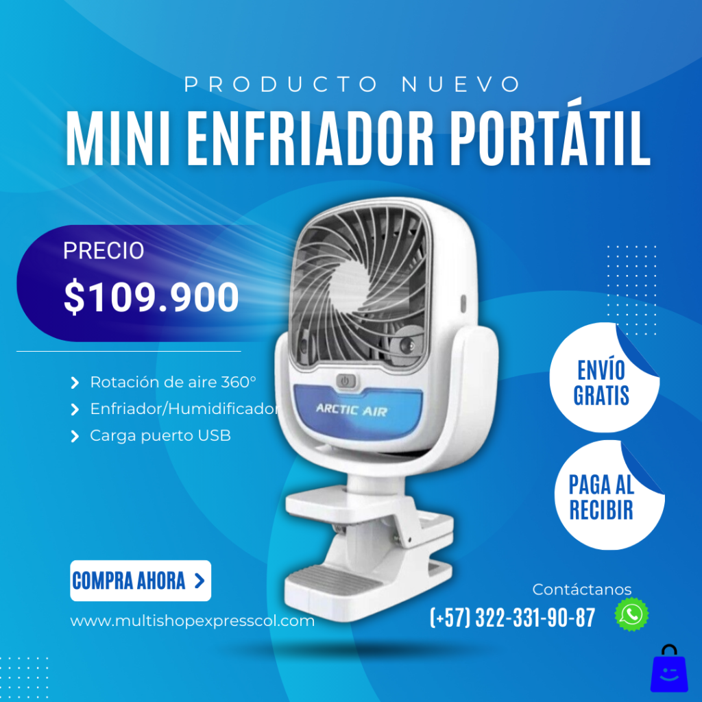 MINI AIRE ACONDICIONADO PORTATIL